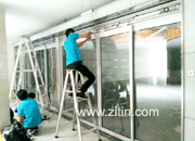 Panasonic automatic door track and roller maintenance